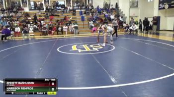 159 lbs Semifinal - Emmett Rasmussen, St James vs Harrison Renfroe, Reeltown