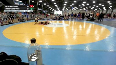 235 lbs Round Of 16 - Zoey Murphy, Wrecking Crew Dream Crushers - HSG vs Phoenix Molina, Patton Trained Girls - HSG