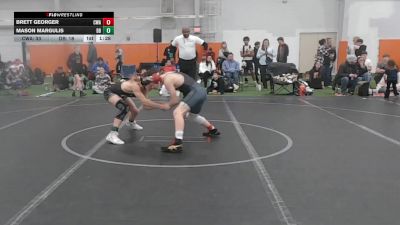115 lbs Round 2 (10 Team) - Brett Georger, Contenders WA vs Mason Margulis, Dayton Bandits