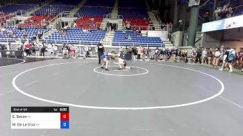 112 lbs Rnd Of 64 - Emma Bacon, Pennsylvania vs Maia De La Cruz, New York