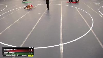 Cons. Round 1 - Maddox Mahle, Minnesota vs Cody Raasch, Farmington Wrestling Club