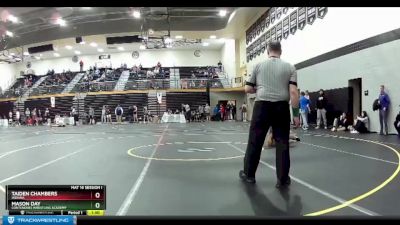 152 lbs Champ. Round 3 - Mason Day, Contenders Wrestling Academy vs Taiden Chambers, Indiana