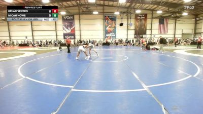 120 lbs Consi Of 32 #2 - Kelan Ventro, VA vs Micah Howe, TN