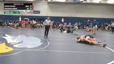 141 lbs Round Of 16 - Kevin Ruland, Coast Guard vs Brandon Beres, Johnson & Wales