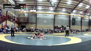 105 lbs Quarterfinal - Brooklyn Henry, Wyoming Seminary vs Isabella Thiel, Walsh Jesuit