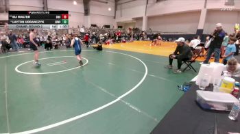 110 lbs Champ. Round 2 - Eli Walter, Stephenville Wrestling Club vs Layton Urbanczyk, Liberty Hill Wrestling Club