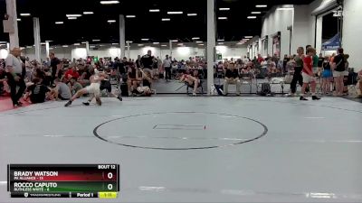 92 lbs Round 4 (6 Team) - Brady Watson, PA Alliance vs Rocco Caputo, Ruthless White