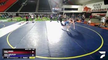 145 lbs Cons. Round 3 - Dax Jones, Alaska vs Max Wolfley, Tennessee