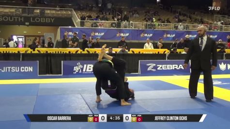 Jeffrey Clinton Ochs vs Oscar Barrera 2026 Pan Jiu Jitsu IBJJF Championship