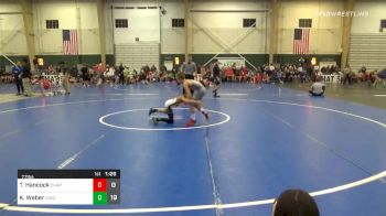 77 lbs Prelims - Trevor Hancock, Chaparral Wrestling Club vs Kaden Weber, Central Iowa Wrestling Club