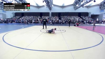 63-M lbs Consi Of 8 #1 - Wesley Rappo, Central Bucks K-8 vs Colton Smith, Barn Brothers
