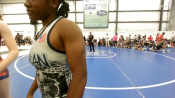 50 lbs Rr Rnd 5 - Madison Barrett, MGW Death By Chocolate - W vs Lillee Denson, Michigan Wrestling Academy - W