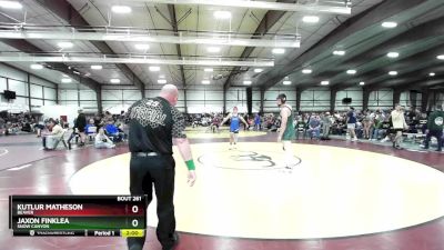 215 lbs Cons. Round 3 - Jaxon Finklea, Snow Canyon vs Kutlur Matheson, Beaver