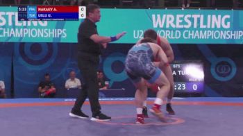 74 kg 1/8 Final - Abdoullah Nakaev, France vs Umut Uslu, Turkiye