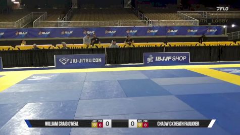 Chadwick Heath Faulkner vs William Craig O'Neal 2026 Pan Jiu Jitsu IBJJF Championship