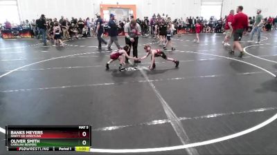 55 lbs Quarterfinal - Oliver Smith, Carolina Reapers vs Banks Meyers, Ninety Six Wrestling