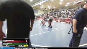 160 lbs Champ. Round 1 - Roy Haroun, Villa Park vs Edgar Ramirez, Downey