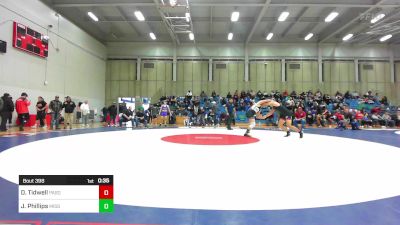 184 lbs Consi Of 16 #1 - Derek Tidwell, Paso Robles vs Josiah Phillips, Mission Oak