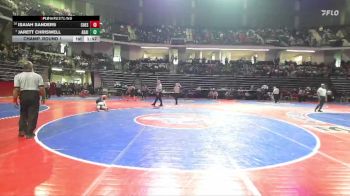 157-3A Champ. Round 1 - Jarett Chriswell, Adairsville vs Isaiah Sanders, Chestatee