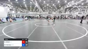 113 lbs Prelims - Gracie Elliott, Hammer Chicks Team 2 vs Melanie Kenney, Buckeye Girls