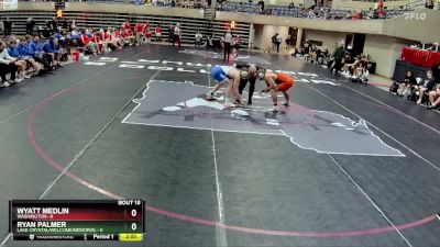 152 lbs Finals (8 Team) - Ryan Palmer, Lake Crystal/Welcome/Memorial vs Wyatt Medlin, Washington