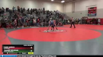 195 lbs Cons. Round 3 - Cade Uhrich, Severance vs Tanner Heldman, Fruita Monument