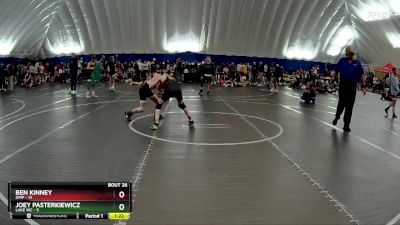 92 lbs Round 7 (8 Team) - Joey Pasterkiewicz, Lake WC vs Ben Kinney, OMP