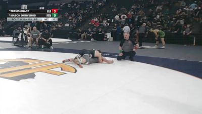 175 lbs 3rd Place - Travis Grace, Gilroy (CC) vs Mason Ontiveros, Pitman (SJ)