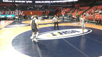 2A 175 lbs Champ. Round 1 - Jordan Sonon-Hale, Mascoutah vs Mason Taylor, Galesburg (H.S.)
