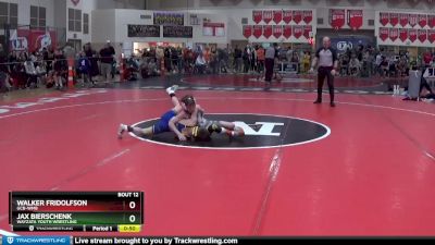 70 lbs Champ. Round 1 - Jax Bierschenk, Wayzata Youth Wrestling vs Walker Fridolfson, GCB-WMB