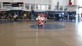 133 lbs Round Of 16 - Tyler Ferrara, Cornell vs Landon Bainey, Edinboro