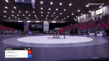 68 kg Quarters - Owen McMullen, Pennsylvania vs Mikel David Uyemura, Titan Mercury Wrestling Club (TMWC)