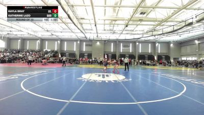 145 lbs Round Of 32 - Kayla Bray, Bethel vs Katherine Lazo, Danbury
