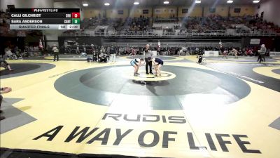 120 lbs Quarterfinal - Calli Gilchrist, Choate Rosemary Hall vs Sara Anderson, Canterbury School