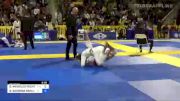 GABRIELA MEIRELES FECHTER vs BIANCA BARBOSA BASILIO 2022 World Jiu-Jitsu IBJJF Championship