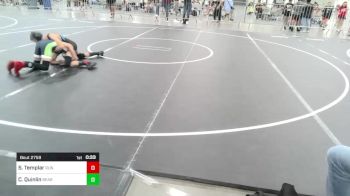 73 lbs Consi Of 4 - Silas Templar, Run To Danger vs Cael Quinlin, Bear Cave WC