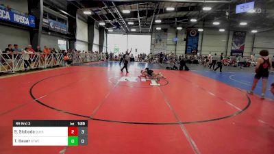 113 lbs Rr Rnd 3 - Santino Sloboda, Quest School Of Wrestling Gold vs Travis Bauer, Shore Thing Sand