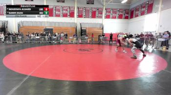 157 lbs 7th Place - Moustafa Alsaied, Lowell vs Samir Zazai, Cambridge