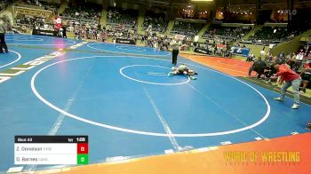 88 lbs Quarterfinal - Zachary Donalson, Threestyle vs Drew Barnes, Cardinal Wrestling Club