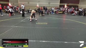 85 lbs Round 3 (6 Team) - Wyatt Carnrite, Aggression Legionaries vs Harper Hamacher, Ninja Elite