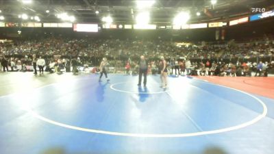 120 lbs Quarterfinal - Kooper Bugner, Lewiston vs Gracie Price, Thunder Ridge