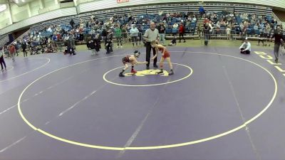 10U Boys - 63 lbs Champ. Round 2 - Lennox Biggs, Maryland vs Edgar Garcia, Colorado Outlaws Youth Wrestling