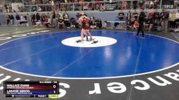 150 lbs Quarterfinal - Laramie Gibson, Mid Valley Wrestling Club vs Wallace Evans, Interior Grappling Academy