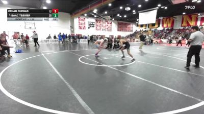 120 lbs Cons. Round 5 - Isaac Tessier, South Hills vs Ethan Duenas, La Serna