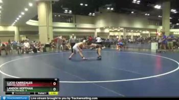 120 lbs Round 4 (8 Team) - Landon Hoffman, Diamond Fish Blue vs Lucio Carrizales, Nebraska Demigods