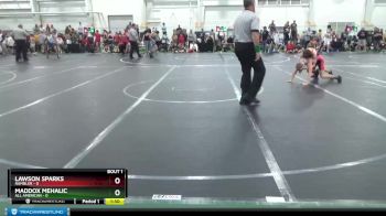 100 lbs Round 1 (8 Team) - Will English, Rambler vs Zaiden Lockard, All American