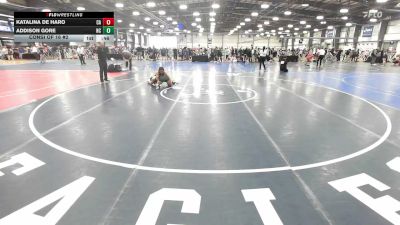 114 lbs Consi Of 16 #2 - Katalina De Haro, CA vs Addison Gore, NC
