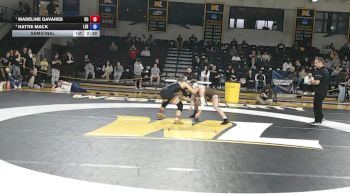 103 lbs Semifinal - Madeline Gavares, Ursinus vs Hattie Mack, Lehigh