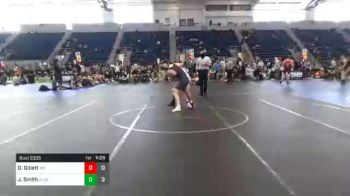 120 lbs Final - Dj Gillett, Mat Sense vs Joseph Smith, Alaska Avalance Gold