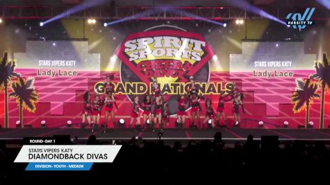 Stars Vipers - Diamondback Divas [2024 L1 Youth - Medium Day 1] 2024 Spirit Sports Grand Nationals